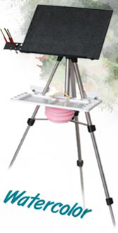 watercolor easel